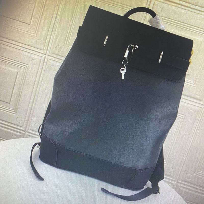 

M44052 Fashion Classic Man Backpacks Black Flower Leather Top Handle Backpack Mens Bag High Quality Eclipse Canvas Outdoor Travel Back Pack