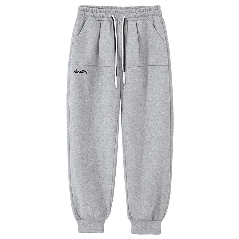

Men's Pants 2021 Spring And Autumn Fashion Sports Brand Street Hip-hop Jogging Harajuku Casual, Black