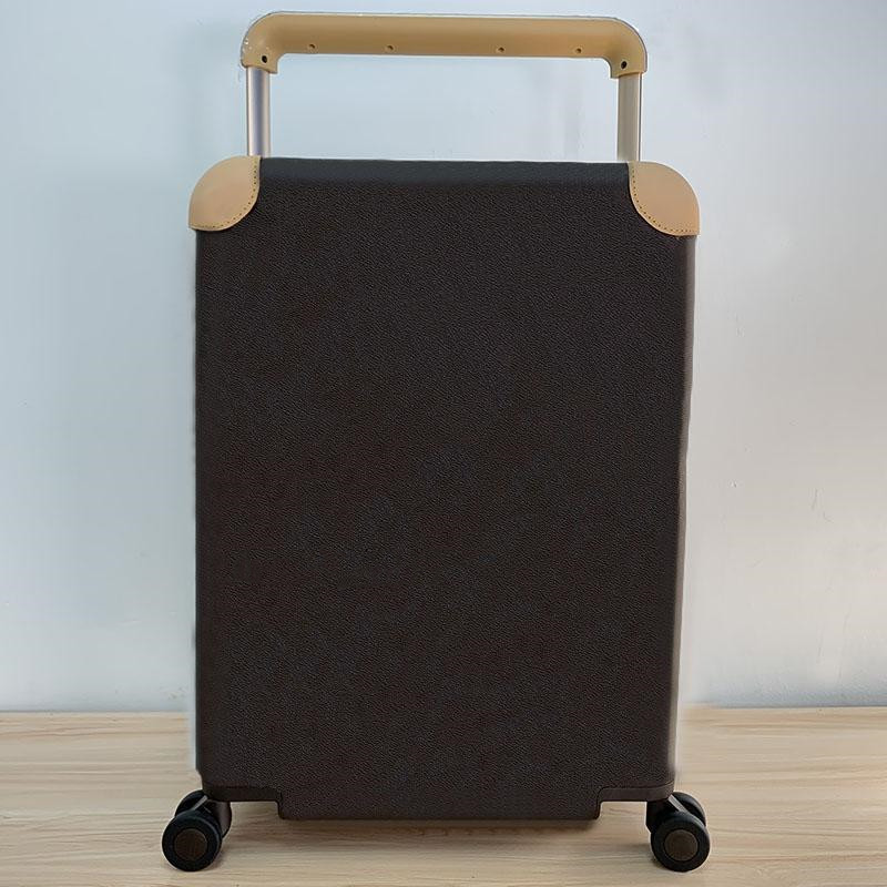 

Newset Classic Luxury Designers Travel Suitcase Luggage Fashion Unisex Trunk Bag Flowers Letters Purse Rod Box Spinner Universal Wheel Duffel Bags 50 wellt