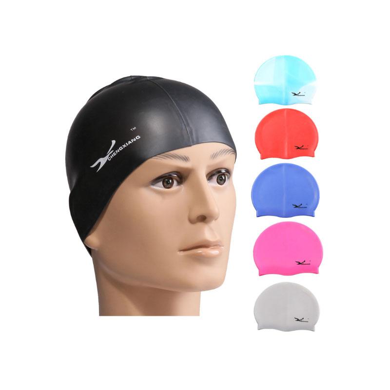 

Waterproof Silicone Swimming Caps For Men And Women Multicolor Cap