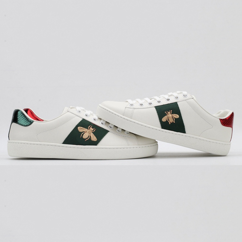 

High Quality Luxury Designer Bee Men Women Sneaker Casual Shoes Chaussures Low Top Leather Sneakers Ace bees Stripes Shoe Walking Sports Tra, Black