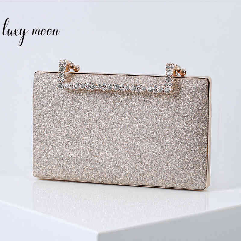 

Wedding Clutch Bag for Women Luxury Diamond Party Evening Bag Chain Shoulder Bag Elegant Clutch Purse and Handbag, Black