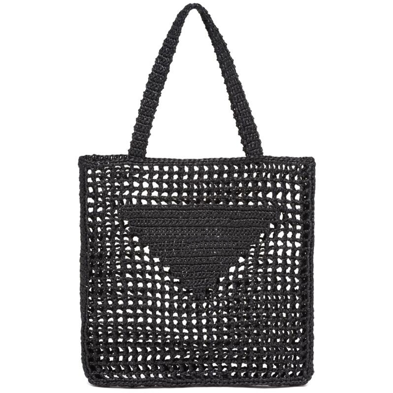 

designer totes fashion shoulder bag handbag women's fiber straw woven shopping bags, Pink