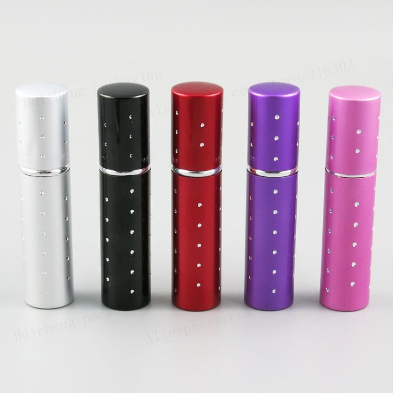 

X 10ml Refillable Atomizer Spray Parfum Bottles 10cc Glass Fragrance Bottle 1/3oz Perfume Storage & Jars