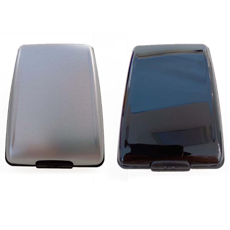 

Card Holders Men RFID Anti-Theft Holder Cards Case Pocket Wallet Organizer 77HE, Black