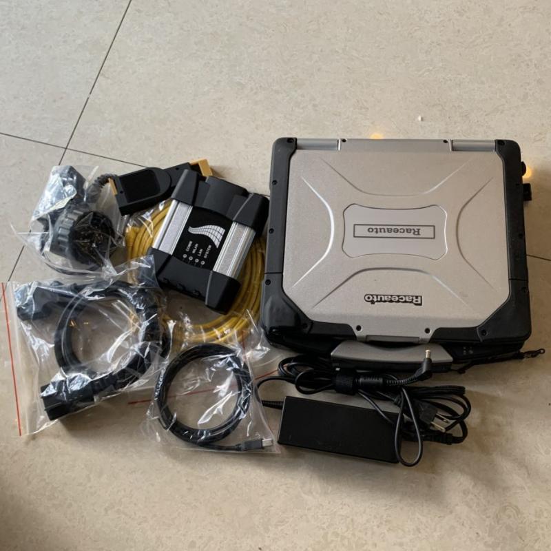 Outils de diagnostic pour le codage de l'outil d'analyse Icom Next avec ordinateur portable CF30 Toughbook écran tactile 4g logiciel Hdd/Ssd Win