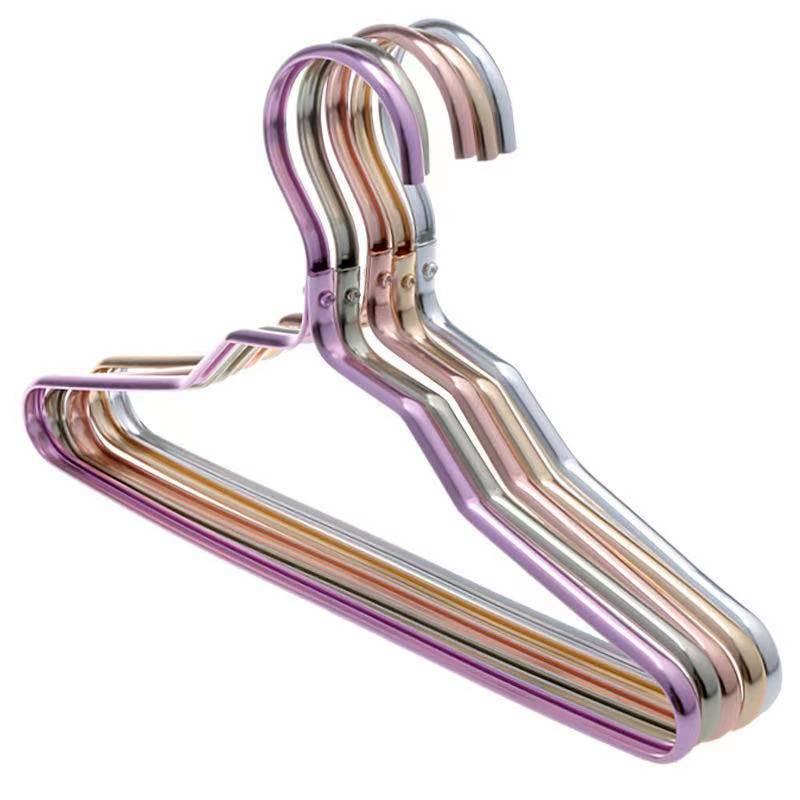 

Hangers & Racks 10pcs Aluminum Alloy Clothes For Kid , 30 Cm Drying Seamless Anti-slip Windproof Anti-rust Storage Rack