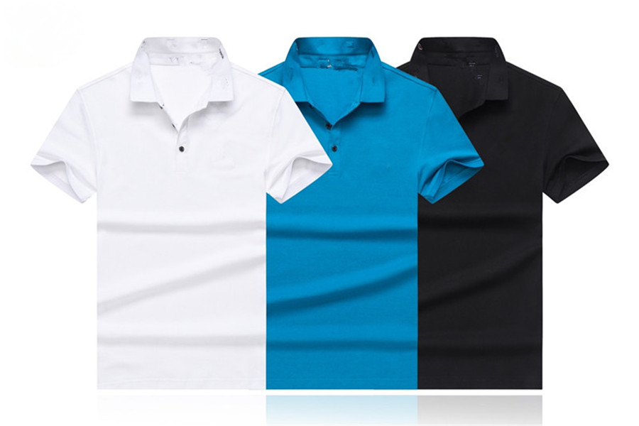 

Mens polos Designer Trendy Summer Couple Classic Breathable Men polo sleeve original single Lapel Hip Hop Short Cotton Embroidery Crew Neck jogging suit size M, White