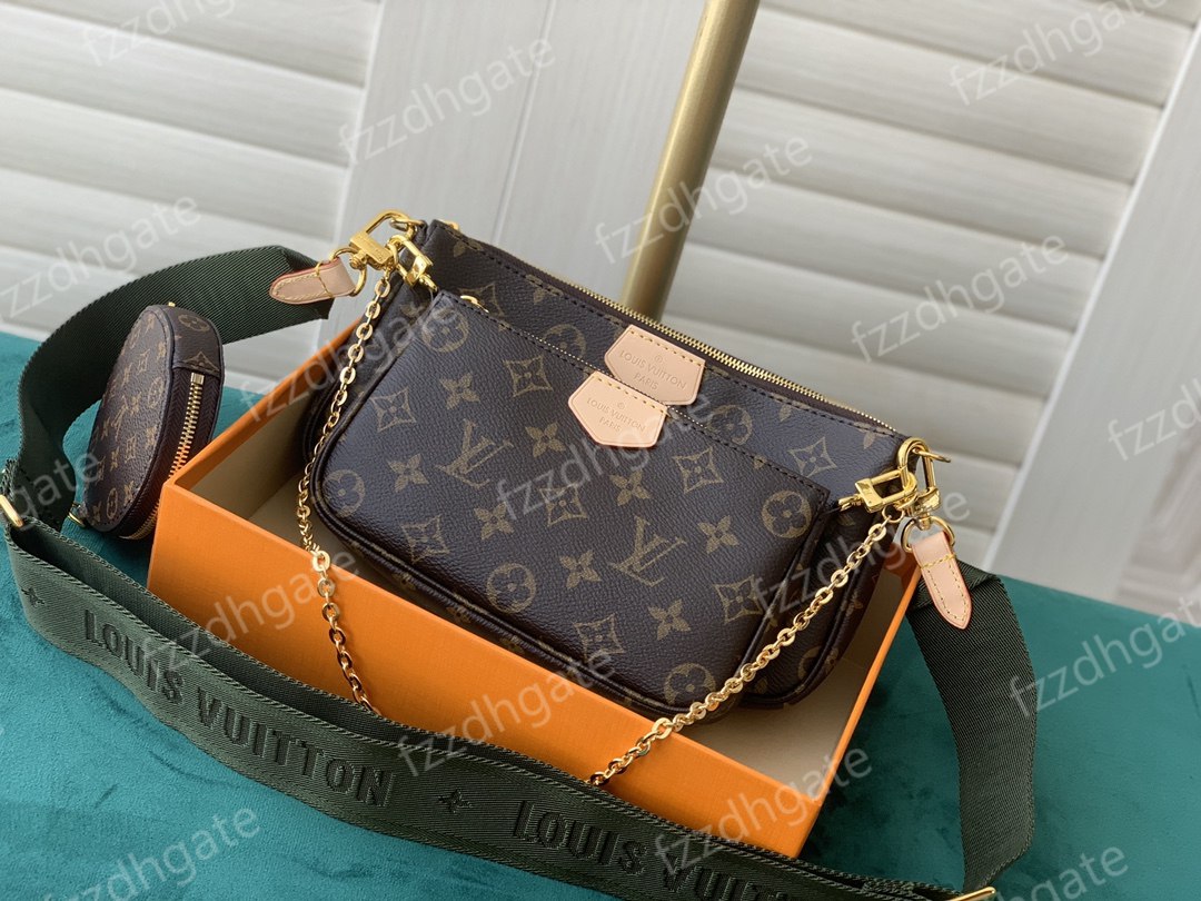 

3pics felicie Designers women's louis vitton bag neverfull handbags lv totes speedy purses dior wallet ysl bags, Red;black