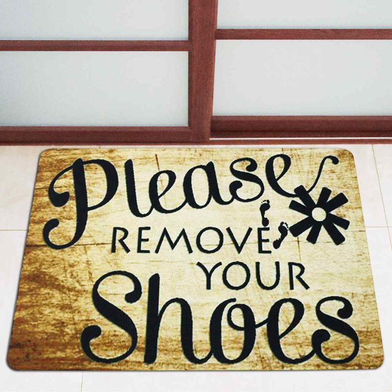 

Cushion/Decorative Pillow Anti-slip Door Floor Mat 40x60cm Area Rug Carpet Mould Proof Absorbent Rubber Pad Doormat Home Bathroom Kitchen De