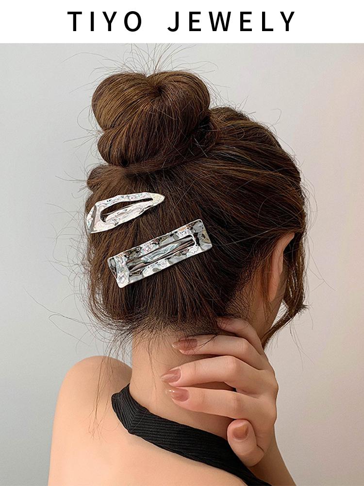 

hair clips & barrettes tiyo elegant clip large metal crab hairpins for women girl accessories style make drop, Golden;silver