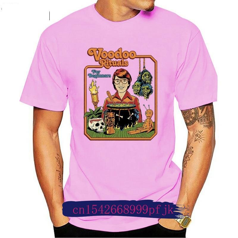 

Men' T-Shirts Voodoo Rituals For Beginners T Shirt Retro 70s 80s Vintage Witch Dork Nerd Funny Tiki, Grayx549058