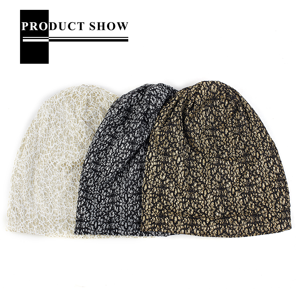 

Unique Design Women Beanies Outdoor Accessory Hat Adult Cap Snake Pattern White Lines Beanie Woman Girls Fashion Hats, Mixed color