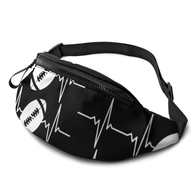 

Waist Bags Football Bag Teenagers Jogging Pack Print Polyester