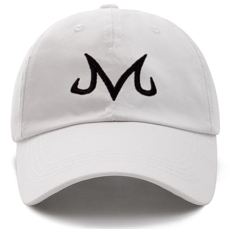 

wholesale 1 Pcs Cap New High Quality Brand Majin Buu Snapback Cap Cotton Baseball Cap For Men Women Hip Hop Dad Hat Golf Caps Garros, Blue;gray