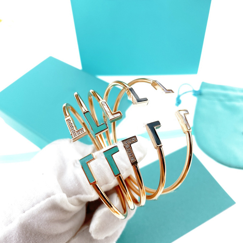 

Luxury designer Bangle stainless steel love Bracelet Silver Rose Gold ladies men's screwdriver lovers jewelry original bag, Black