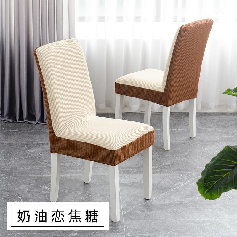 

Chair Covers Double Color Cover , High Quality Solid Seat Cover, Stretch Anti Dirty For Dining Room, Restaurant,el,shop