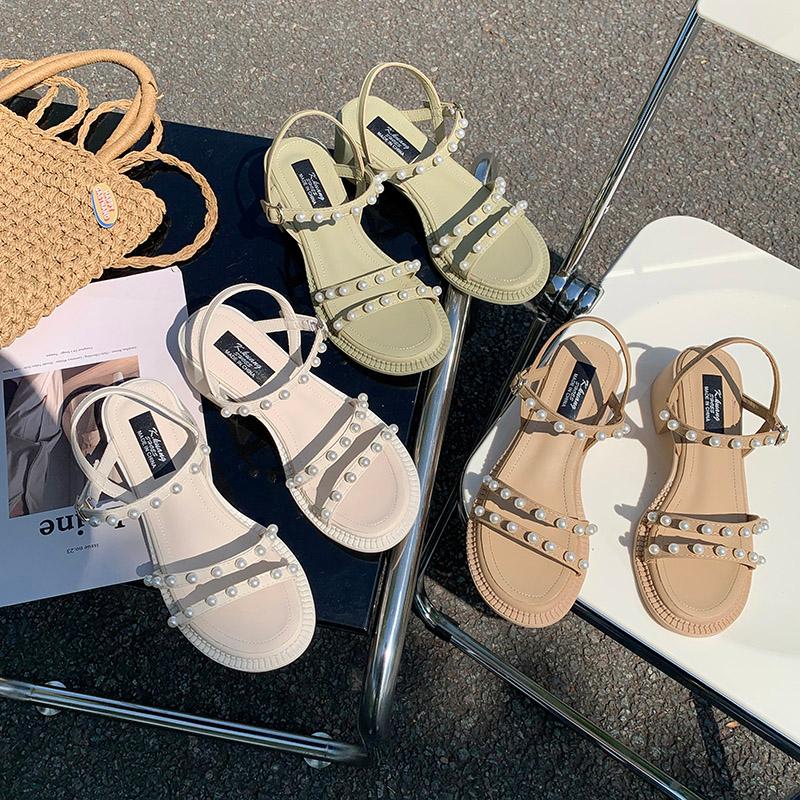 

Sandals Clear Heels Black Platform 2021 Summer Sale Of Women's Shoes Suit Female Beige Med Espadrilles Gladiator High Block