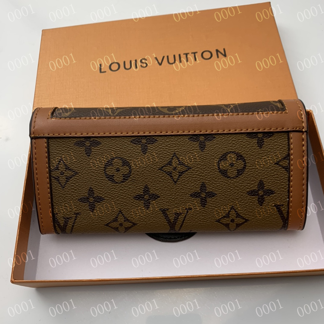 

LV LOUIS 1 VITTON Purse Wallet men Bag Women's Wallets Leather Card Holder Pocket Long Women Bag Coin Purses, Red;black