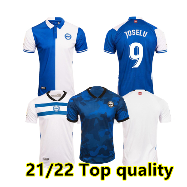

21 22 Deportivo Alaves soccer jerseys JOSELU 100th anniversary camisetas de fútbol Alavés EDGAR L.RIOJA WAKASO PERE PONS Laguardia LUCAS GUIDETTI football shirts, 21/22 home