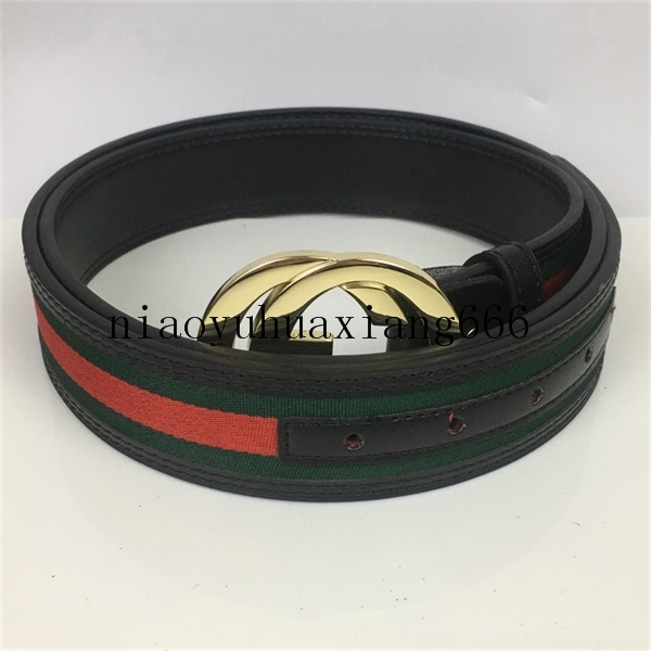 

Men Designers Belts Fashion Genuine Leather womens mens Letter Double G buckle belt cinturones de diseÃ±o mujeres width 3.8cm with box, Black;brown