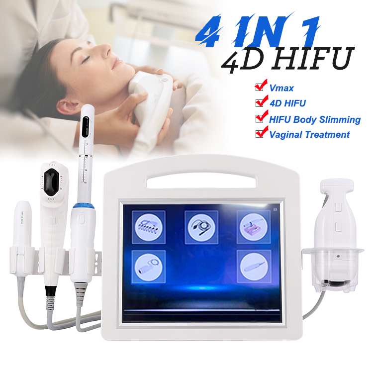 4 in 1 4D portable Vmax hifu vaginal tightening eye/neck/face lifting body slimming machine-image-668141464