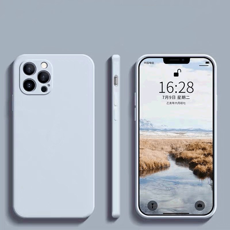 

Ultra Slim Candy Colors Phone Cases Soft TPU Cover For iphone 12 11 Pro Max