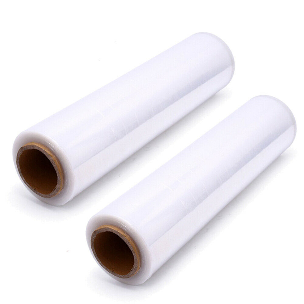 

18" x 1500' 80 Gauge 4 Rolls Pallet Wrap Stretch Film Hand Shrink Wrap 1500FT