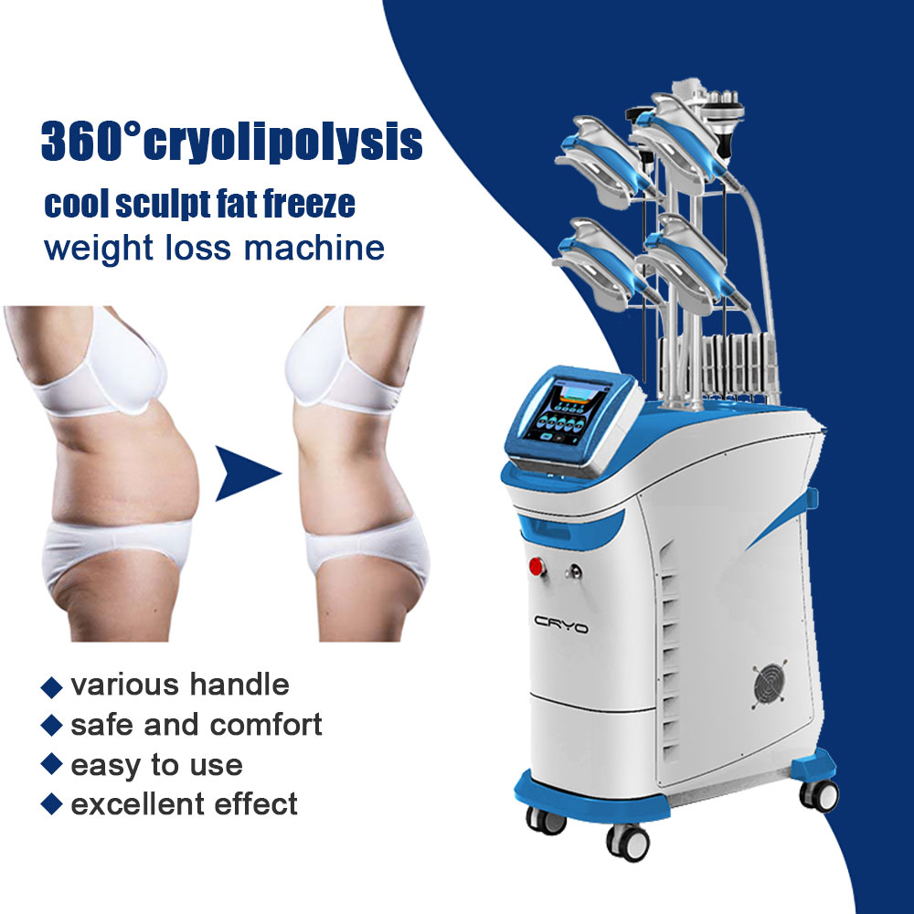 Vacuum cavitation RF system weight loss slimming machine 360 cryolipolisis cool body sculpting fat freezing lipo laser For Belly Fat Removal resh-image-755183396
