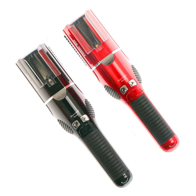 Hair Clippers Wireless Use Split Trimmer For Long Hear Battery Powered Black Red Lady Clipper Ly Coming-image-723413577