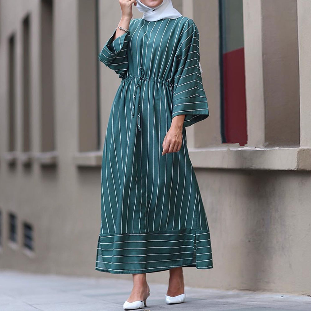 

Eid Mubarek Abaya Dubai Turkey Hijab Muslim Fashion Dress American Islam Clothing Dresses For Women Vestidos Musulman De Mode