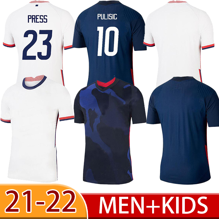 

America United States Soccer Jersey maillot de foot LLOYD #10 Men's KRIEGER #11 MEN+Kids Kit MORGAN #13 uniforms RIPINOE #15, Black;yellow