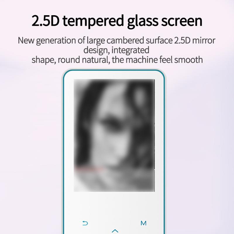 

Bluetooth 4.2 Music Player 8GB MP3 2.4 Inch TFT Screen Aluminum Alloy Lossless Speaker FM Radio Recorder Portable Walkman & MP4 Players