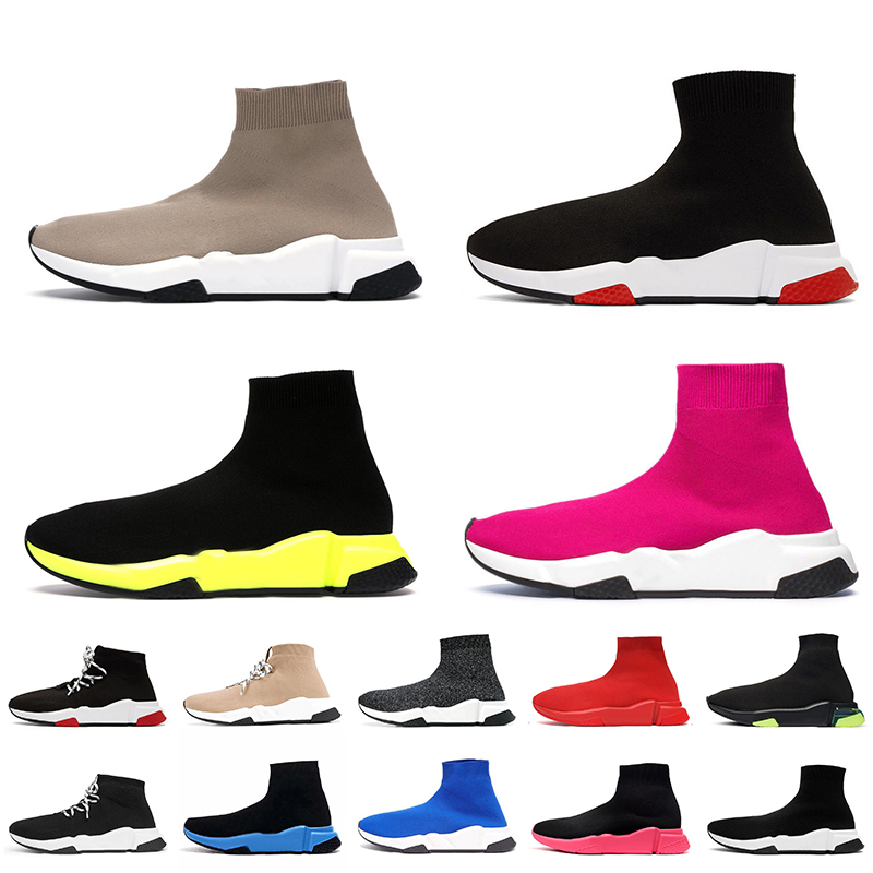 

Top Fashion Womens Mens Designer Sock Shoes Beige Black White Red Pink Blue Graffiti Sole Laceless Socks Trainers Vintage Luxury Designers Sports Sneakers Boots, #5 graffiti sole