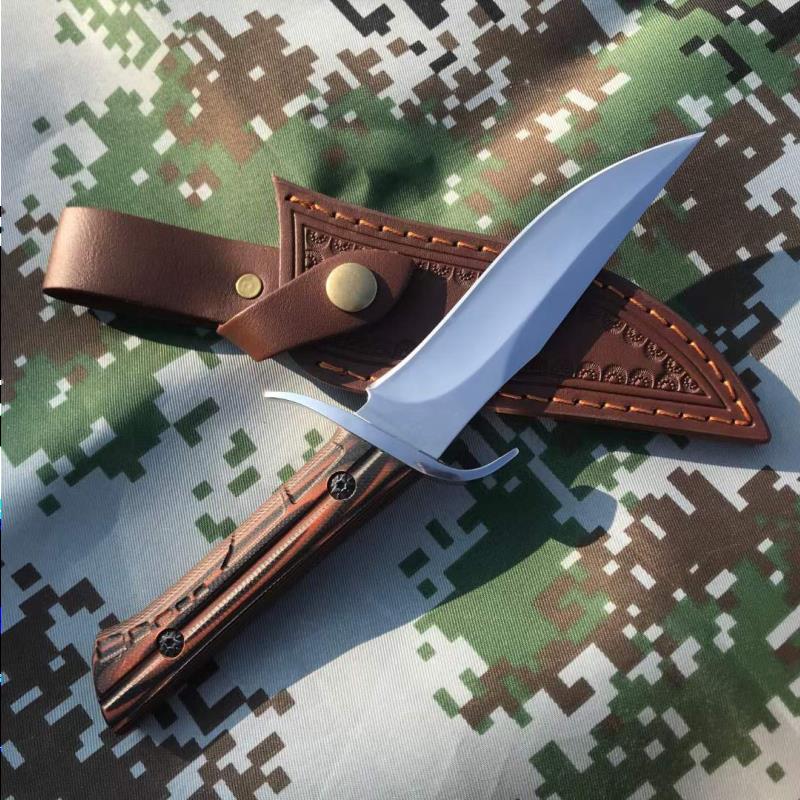 

envoy hunting knife 7Cr13Mov Fixed Blade Two-color G10 handle Hunting Knife - Field Survival Defense Training Meat Cutter Tactical Knif Glem