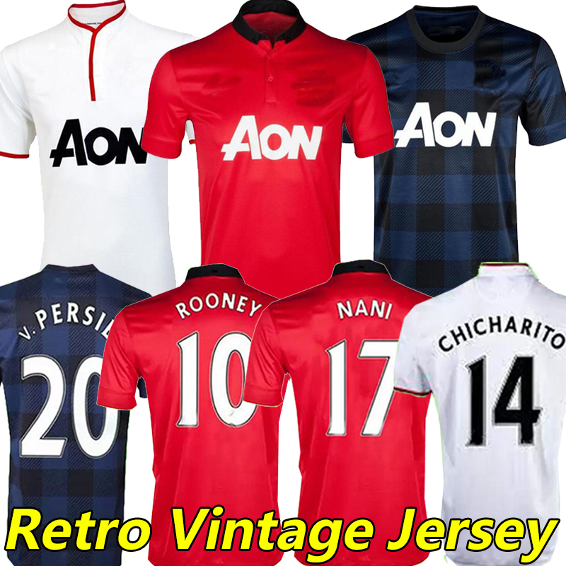 

2013 2014 MAN ROONEY Retro soccer jerseys v.PERSIE JONES Rafael mata GIGGS vintage 02 03 06 07 08 09 10 11 13 14 football shirts NANI Fellaini CHICHARITO WHTK KAGAWA, Manlian 2006 away