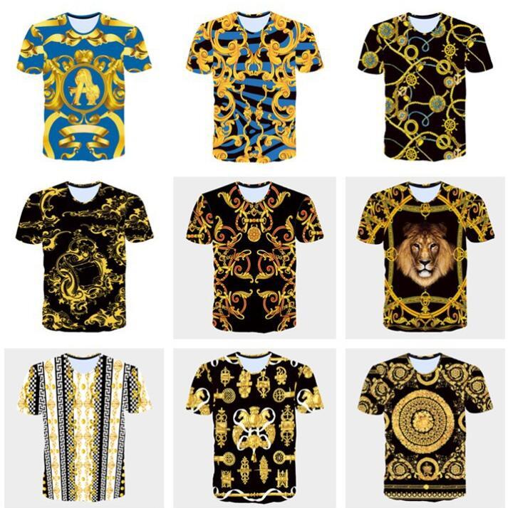 

Men's T-Shirts Apparel Europe and The United States The World's High-quality Printing Is Very Perfect Head There, White;black