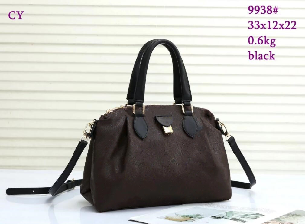 

Classic bags Lady Fashion CrossBody bag High Quality Letter Handbags Totes 2021 women Shoulder Envelope wholesale 9938# 33*12*22cm, Black