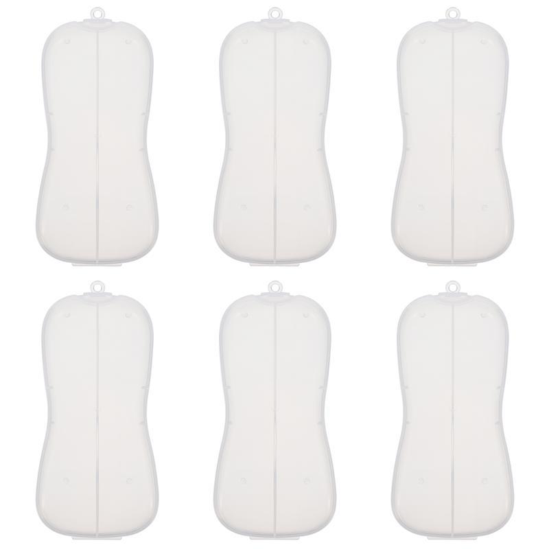 

6Pcs Toddler Utensils Box Baby Fork And Spoon Case Feeding Flatware Container Storage Bottles & Jars