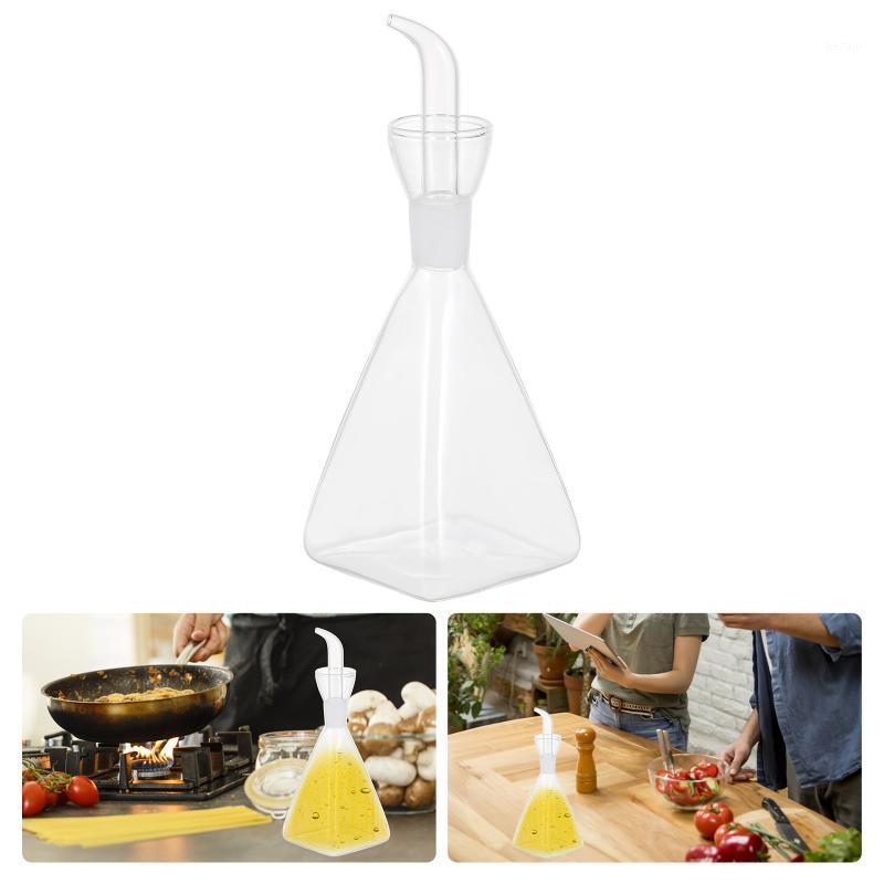 

Storage Bottles & Jars 1pc Glass Oil Bottle Simple Seasoning Creative 250ml Condiment