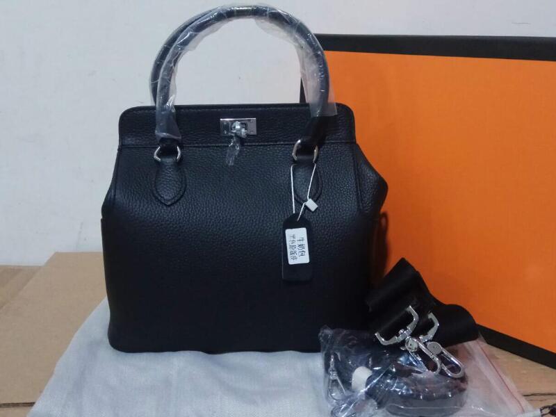 

realfine888 3A Totes Toolbox 26cm Handbags For Women with Dust Bag, Toolbox 3a_09