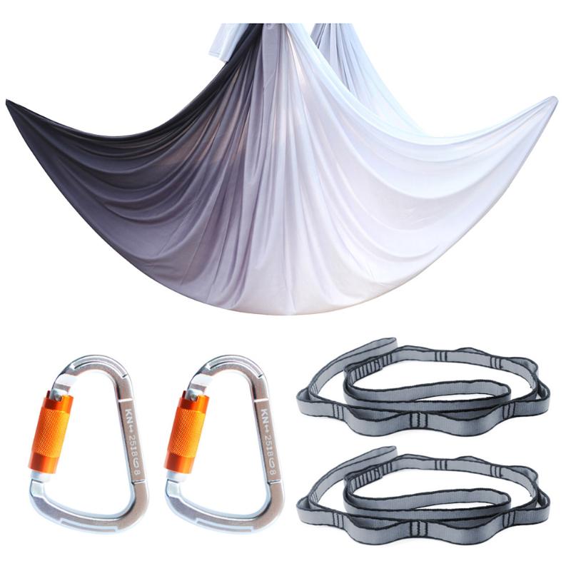 

PRIOR FITNESS Yoga Hammock 5 Meters Indoor siwng Gym Equipment for Home Bodybuilding Exercixe