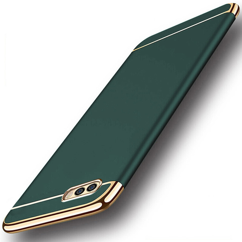 

luxury plating 3 in 1 phone case for huawei p40 p30 p20 lite mate 30 20 pro honor 9 10 20 lite 9i 10i 20i 8x pc hard cover case