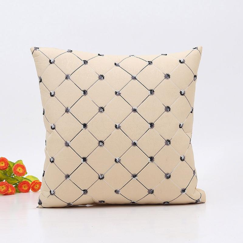 

Home Sofa Bed Decor Plaids Throw Pillow Case Square Cushion Cover Decorative Over Decoration #80 Cushion/Decorative