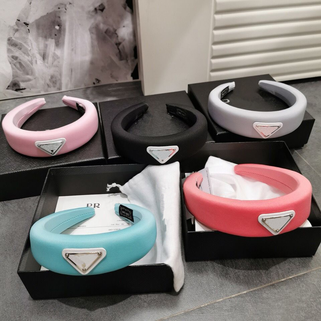 

Summer Refreshing Maiden Style Headdress Solid Color Letter Headband