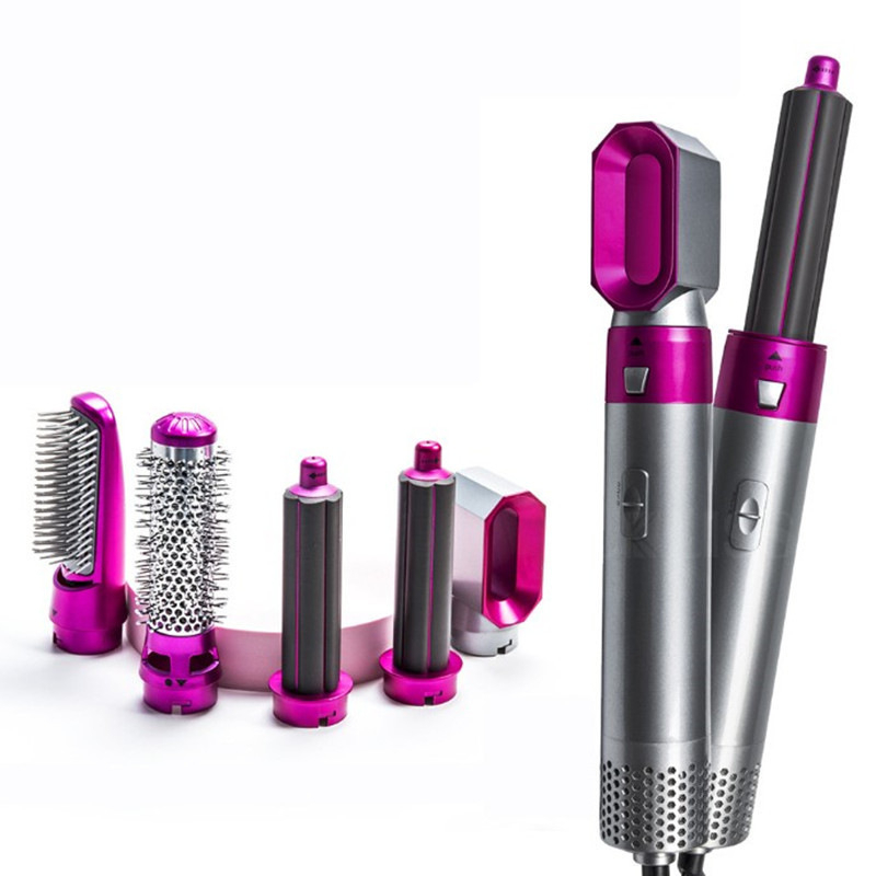 

5 HeadsEU/US/UK/AU Version Multi-function Hair Curler Dryer Hairdryer Automatic Curling Irons with Gift Box