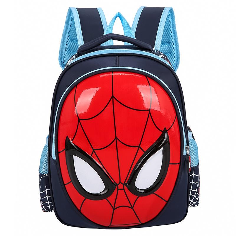 

Waterproof cartoon schoolbag for children and primary school students, large capacity, Blue