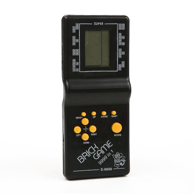 

Classic Tetris Hand Nostalgic Host Game Player Held Electronic Games Toys Console for Kids Playing Fun Brick Gaming Riddle Handheld e9999