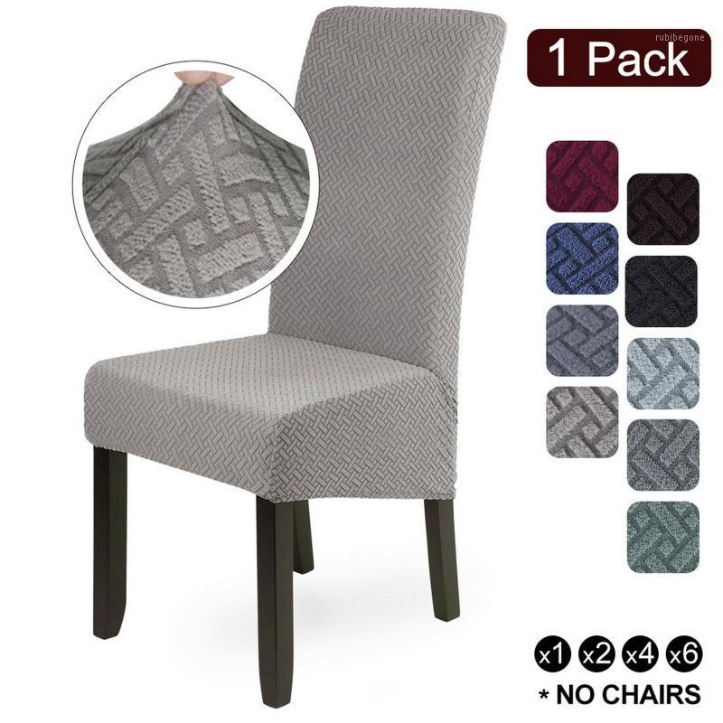 

Jacquard XL Size Stretch Chair Cover Big Elastic King Back Long Covers Spandex Fabric Slipcovers Home