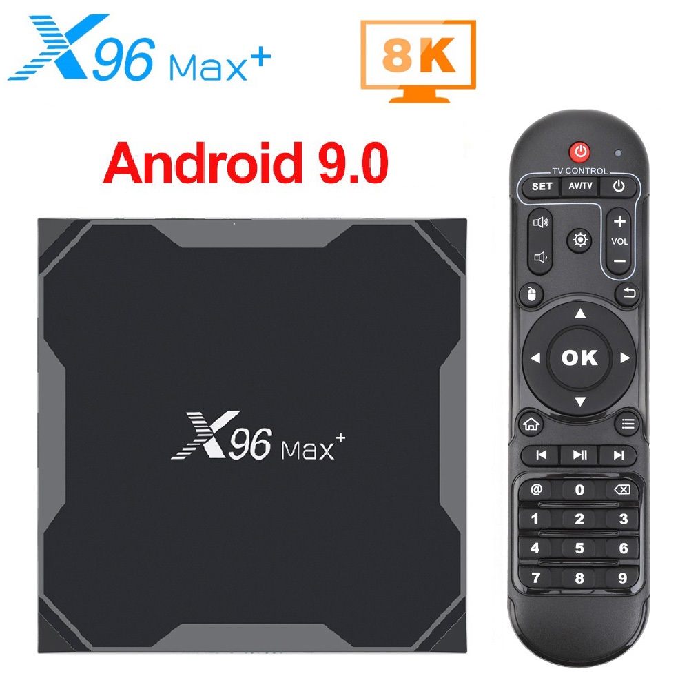 

X96 Max+ 4GB64GB Android 9.0 Amlogic S905X3 TV BOX 2.4G/5G Wifi Smart TV Box X96Max+